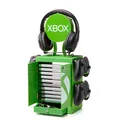 Produktbild: Numskull Offizieller XBOX Grüner Gaming-Schrank, Controller-Halter, Headset-Ständer für PS5, Xbox Series X S, Nintendo Switch - Offizielles XBOX-Merchandise