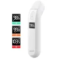 Produktbild: iHealth thermometer für erwachsene von ihealth, infrarot-stirn-thermometer für erwachsene und kinder, touchless digital baby thermometer mit fieber-indikatoren, nichtkontaktthermometer (pt2l)