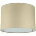 Produktbild: Wogati Lampenschirm Premium Hänge- und Stehlampe Lampenschirm Wogati beige|goldfarben Ø 22 cm