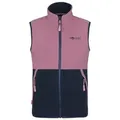 Produktbild: TROLLKIDS Fleeceweste Kjerag ZIP-In System rosa 140 (9-10J)