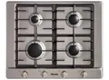 Produktbild: MIELE Gas-Kochfeld, silber (silberfarben), B:65cm H:3,5cm T:51,5cm, Kochfelder, Besonders sicher – GasStop Funktion
