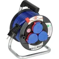 Produktbild: Brennenstuhl 1079850 Kabeltrommel 15.00 m Blau Schutzkontakt-Stecker