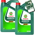 Produktbild: 10L Castrol MAGNATEC 5W-40 C3 Motoröl BMW Longlife-04 MB 229.31 RN 0700 RN 0710