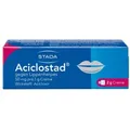 Produktbild: Aciclostad gegen Lippenherpes Aciclovir Creme