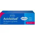 Produktbild: Aciclostad Aciclovir Creme 2 g