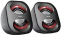 Produktbild: Hama Sonic Mobil 183 2.0 PC-Lautsprecher Kabelgebunden 3 W Schwarz, Rot