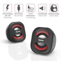 Produktbild: Hama Notebook Lautsprecher Mini Boxen Sonic Mobil 183 USB 3.0 Aktiv Stereo Rot/S