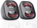 Produktbild: Hama Sonic Mobil 183 PC Lautsprecher USB 3.0 3,5 mm Klinke 3 Watt aktive Boxen