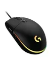 Produktbild: Logitech G203 LIGHTSYNC Gaming Maus Schwarz RGB Beleuchtung 8000 DPI 6 Tasten