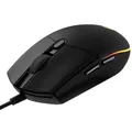 Produktbild: Logitech G203 LIGHTSYNC Gaming Maus 6 Tasten RGB 8.000 DPI schwarz