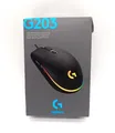Produktbild: Logitech G203 Gaming-Maus 6 Tasten LIGHTSYNC RGB Beleuchtung 8000 DPI Schwarz