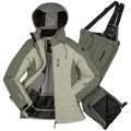 Produktbild: Killtec Skianzug Damen Winterjacke + Skihose, wasserdicht verschweißte Nähte - atmungsaktiver Stoff grün 40 EU