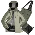 Produktbild: Killtec Damen Skianzug Größe 40 - aus Skijacke salbei olivgrün khaki und Skihose olivgrün khaki - mit 10000mm Wassersäule - wasserdicht, atmungsaktiv