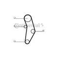 Produktbild: CONTITECH CT 1049 WP1 Water Pump & Timing Belt Kit CT1049WP1