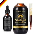 Produktbild: Reine Himalaya Shilajit Tropfen 85+ Spurenelemente, Vegane Energie-Unterstützung