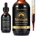 Produktbild: Shilajit Tropfen,  aus Himalaya, mit 85+ Spurenelementen & Fulvinsäure, , Zuc...