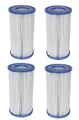 Produktbild: Bestway 58012 Filterkartusche Gr. III A/C - 4 Stück