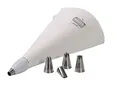 Produktbild: Kaiser Backformen Spritzbeutel Spritzbeutel Set, 7-teilig, wiederverwendbar, groß mit Tüllen (Set, 7-tlg) Mit Adapter, 5 Spritztüllen, Schneidehilfslinie