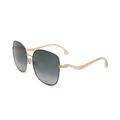 Produktbild: Sonnenbrillen Jimmy Choo MAMIE/S RHL GOLD BLACK 60/17/ WOMAN