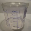 Produktbild: Farbe Mischbecher 385ml mit Deckel