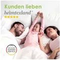 Produktbild: heimtexland Spannbettlaken Cashmere Touch Spannbetttuch Super Soft Bettlaken, Microfaser, Gummizug: rundum, kuschelig weich I Rundum-Gummizug I Matratzenhöhe bis 25 cm I braun 180 cm x 200 cm