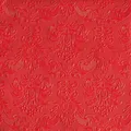 Produktbild: Servietten Tissue 3lagig 33x33 cm Ambiente luxury papers elegance red - 100% FSC