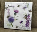 Produktbild: Ambiente luxury papers  Servietten 33x33 cm Bumblebees Landhaus  - 100% FSC