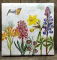 Produktbild: Ambiente Servietten 3lagig 33x33 cm Frühling Sommer Blumen Garten