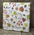 Produktbild: Ambiente Servietten 20 Stck. 3lagig 33x33 cm autumn details Herbst Laub Blätter