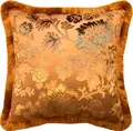 Produktbild: Pompöös by Casa Padrino Dekokissen Luxus Kissen Pompöös by von Harald Glööckler Elegance Collection Barock Muster Gold / Gold 50 x 50 cm - Luxuskissen
