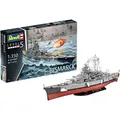 Produktbild: Revell Modellbausatz 05040 Bismarck, 659 Teile, Level 5, ab 13 Jahre, Maßstab 1:350