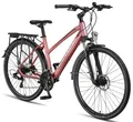 Produktbild: Licorne Bike Premium Touring Trekking Bike in 28 Zoll - Fahrrad für Jungen, Mädchen, Damen und Herren - 21 Gang-Schaltung - Mountainbike - Crossbike