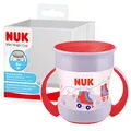 Produktbild: NUK Mini Magic Cup Trinklernbecher | auslaufsicherer 360°-Trinkrand | ab 6 Monaten | praktische Griffe | BPA-frei | 160 ml | rote Rollschuhe