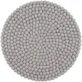 Produktbild: myfelt Stuhlkissen Filzkugel Sitzauflage ⌀ 36 cm, rund, schmutzabweisend, 100% reine Schurwolle