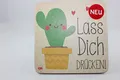 Produktbild: Sheepworld, Gruss und Co - 45449 - Untersetzer Nr. C22, Lass Dich drücken!, Kork, 9,5cm x 9,5cm