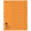 Produktbild: Falken Trennblätter 80001704, A4, orange, 230g/m² Karton, 100 Stück