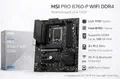 Produktbild: MSI PRO B760-P WIFI DDR4 Motherboard LGA 1700 ATX 128GB RAM 5 Pc Mainboard OVP