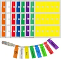 Produktbild: Selbstklebende Kabeletiketten - Kabel Beschriftung -  - 8 Farben - 240 Stück