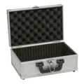 Produktbild: Transportkoffer BASIC S silber - Aluminiumrahmen - Schaumstoffpolster