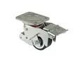 Produktbild: BS Rollen Heberolle W120.C10.075 Lenkrolle mit Feststeller, Raddurchmesser 75 mm,)
