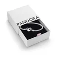 Produktbild: PANDORA Armband mit Infinity Herzverschluss aus Sterlingsilber in der Farbe Silber, Kompatibel mit PANDORA Moments Armbänder, Länge: 16cm, 592453C00-16