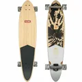 Produktbild: Globe Pinner Classic Longboard Komplett Cruiser+Achsen+Rollen Bamboo/Black Dye