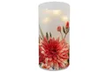 Produktbild: formano Tischleuchte Blumen, LED, mit Timerfunktion, Weiß, Sommerblumen, H: 16cm