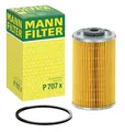 Produktbild: MANN-FILTER P 707 x Kraftstofffilter - für Lkw + Busse