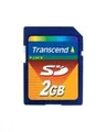 Produktbild: Transcend Flash-Speicherkarte 2 GB SD Card 2.7 - 3.6 V (TS2GSDC)