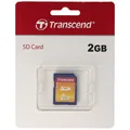 Produktbild: Transcend SD Karte 2GB die sichere Speicherkarte im Briefmarkenformat