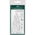 Produktbild: Faber-Castell Parabelschablone (12.40 cm, Kunststoff) (172182)