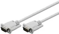 Produktbild: Goobay 68312 VGA Monitorkabel, vernickelt, 3 m, Grau - VGA-Stecker (15-polig) > 