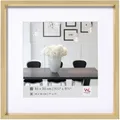 Produktbild: Walther Kunststoffrahmen Steel Style 20x20 cm gold mit Passepartout 15x15 cm