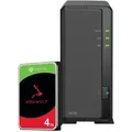 Produktbild: Synology DS124 4TB Seagate IronWolf NAS-Bundle NAS inkl. 1x 4TB Seagate IronWolf 3.5 Zoll SATA Festplatte